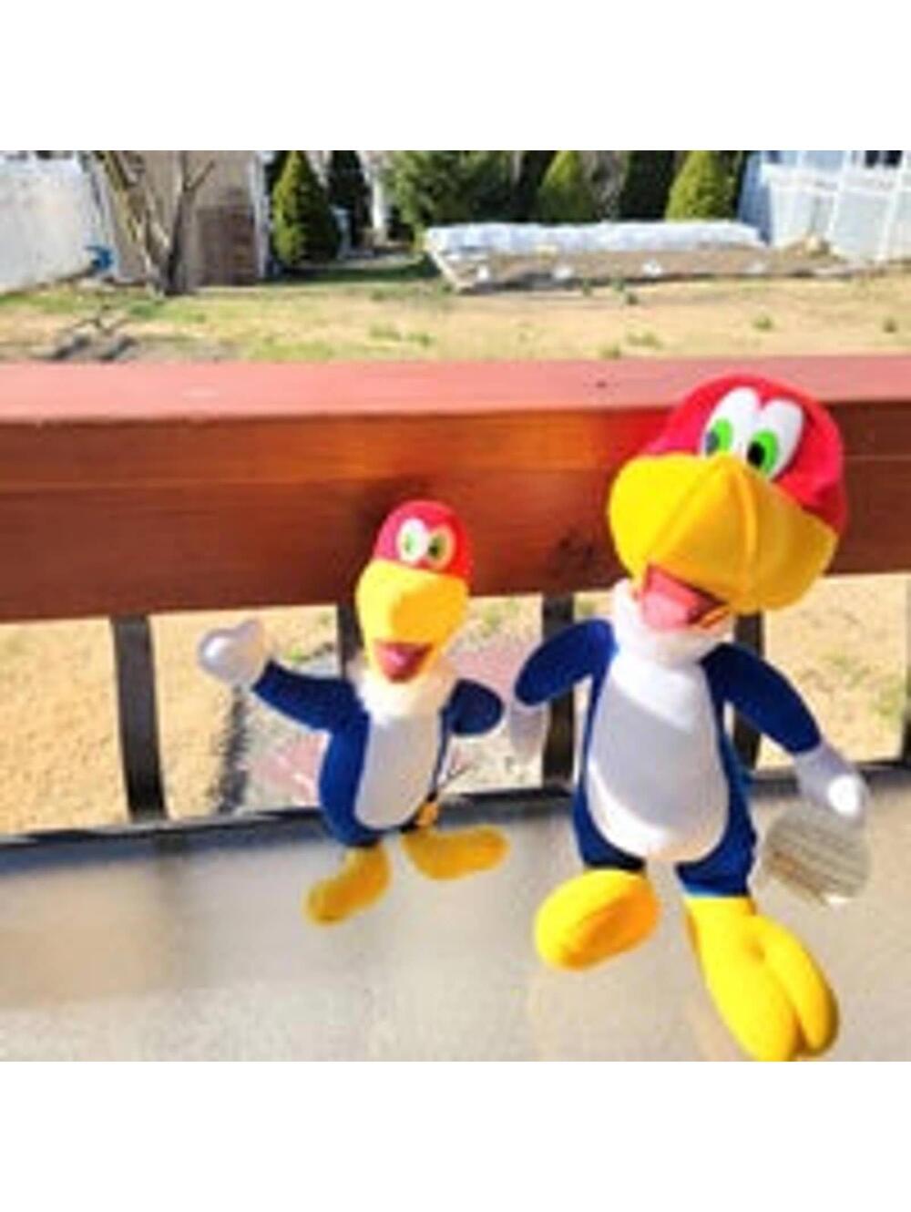 Vintage Woody Woodpecker Plushes 2 Set
